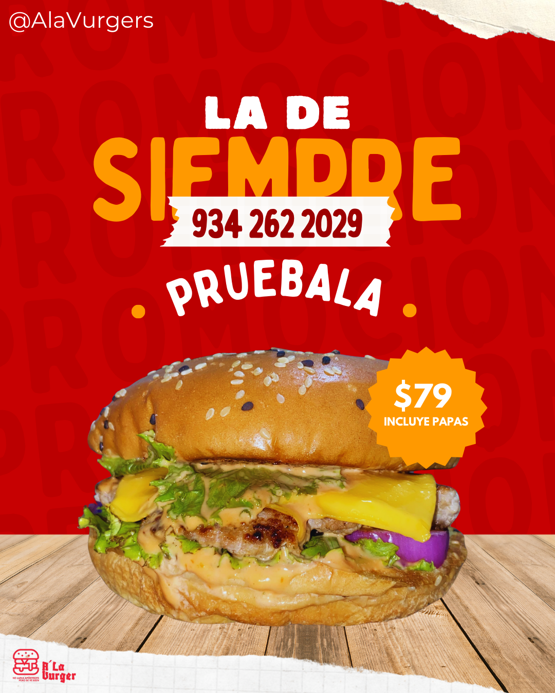 Hamburguesa Clásica