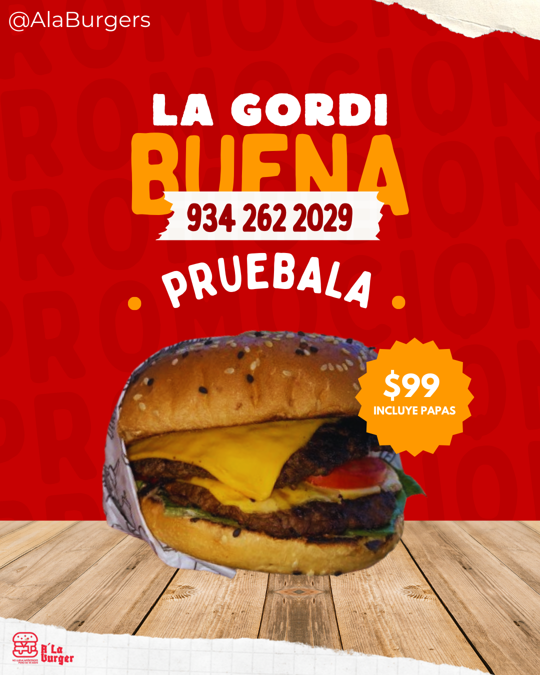 Hamburguesa Gordi Buena